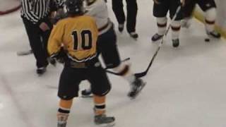 John Marshall hockey fight