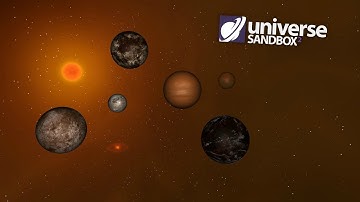 Making A Solar System Out Of Brown Objects, Universe Sandbox ²