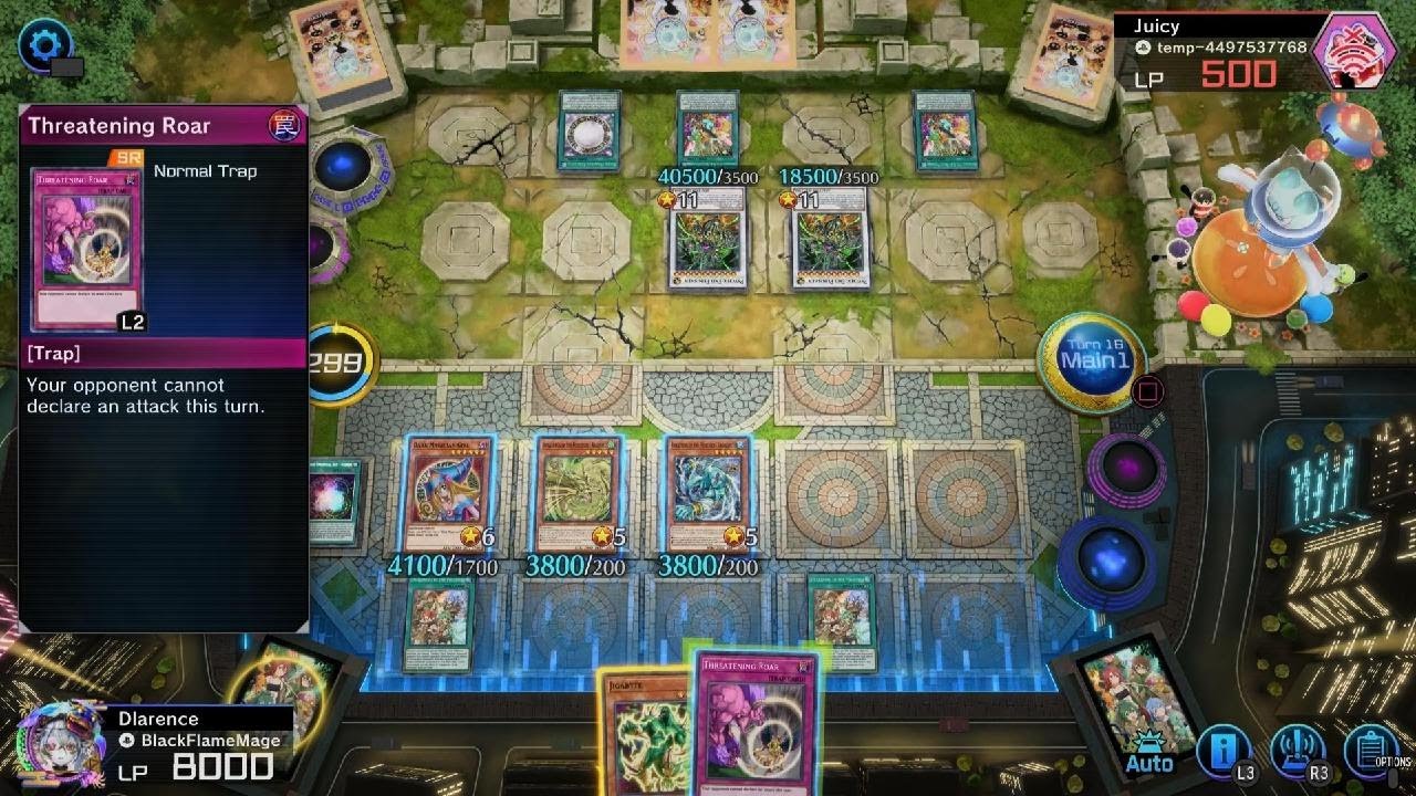 Yu-Gi-Oh! Master Duel no attack zone