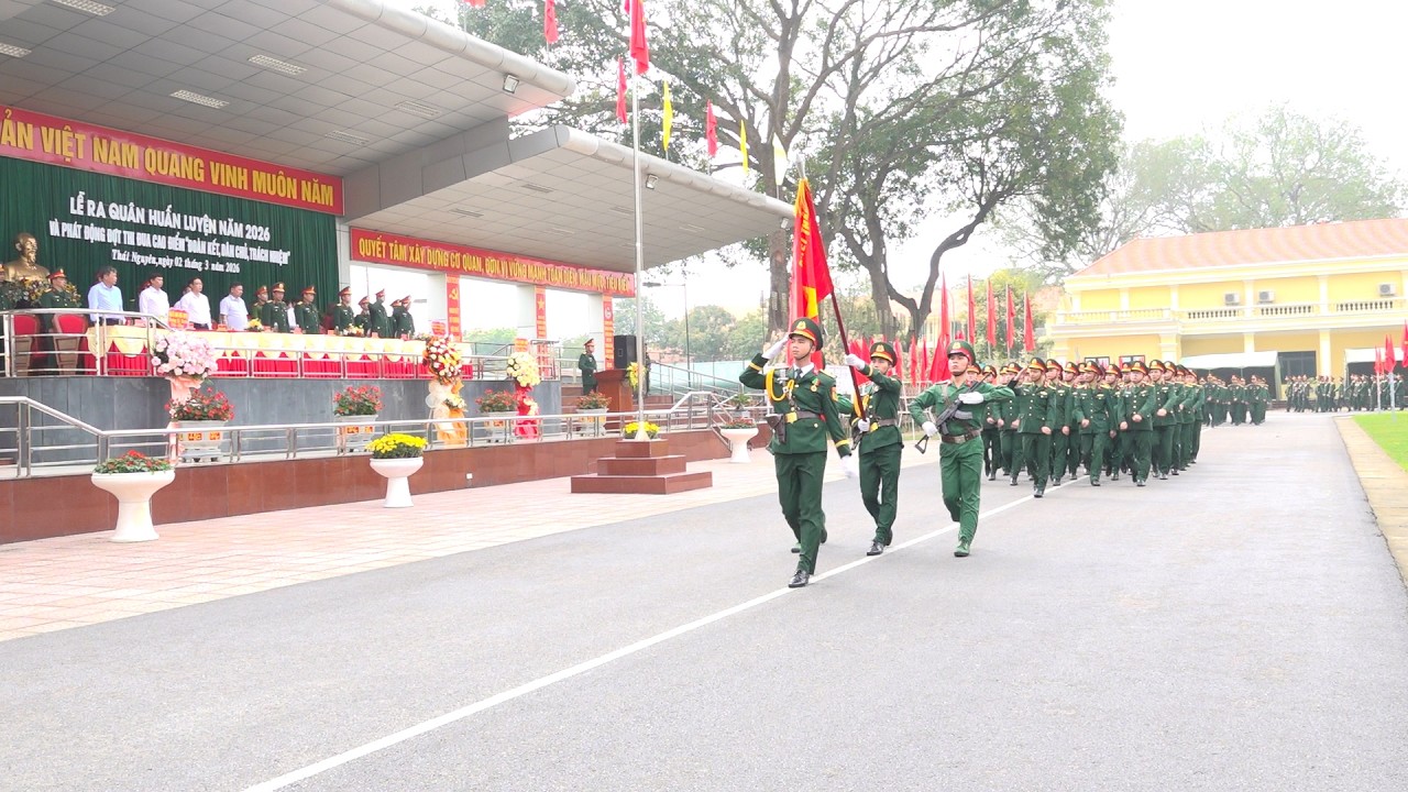 TRUNG ĐOÀN 209 RA QUÂN HUẤN LUYỆN NĂM 2026