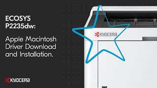 Kyocera P2235dw Apple Macintosh Driver Download and Installation