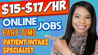 🤑 *NON-PHONE!!* $15-$17/hr PART-TIME Work-From-Home Jobs!