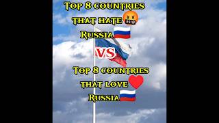 Download Lagu top 8 countries that hate Russia vs top 8 countries that love Russia#shorts #russia #india MP3