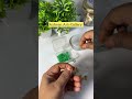 DIY Green and White Beads Bracelet #shorts #diy #bracelet #beads #art #youtubeshorts #shortsfeed