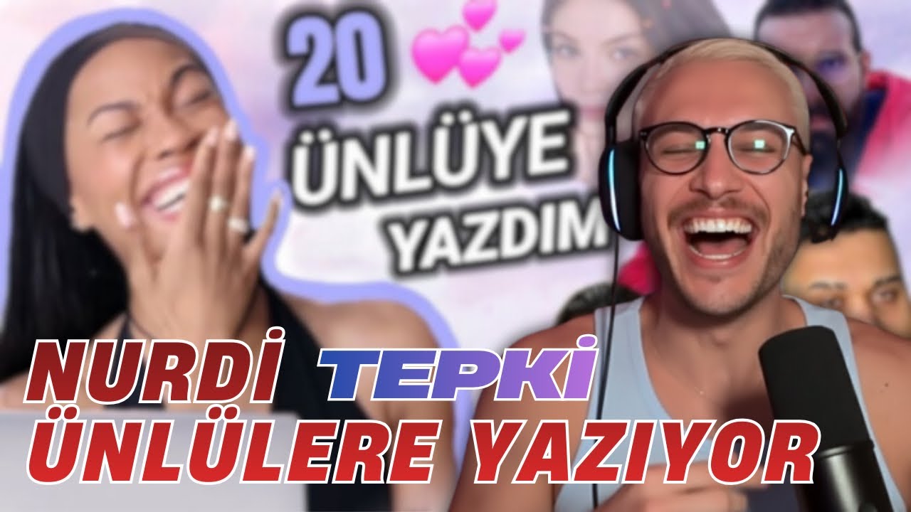 TEPKİ | @nurdisina ÜNLÜLERE YAZIP ONLARI RAHATSIZ EDİYOR 💋😍 | TUGITO LIVE CLUB