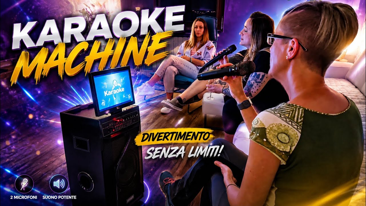 The Ultimate Party Karaoke Machine! 🎤 14.4” Touchscreen, Android