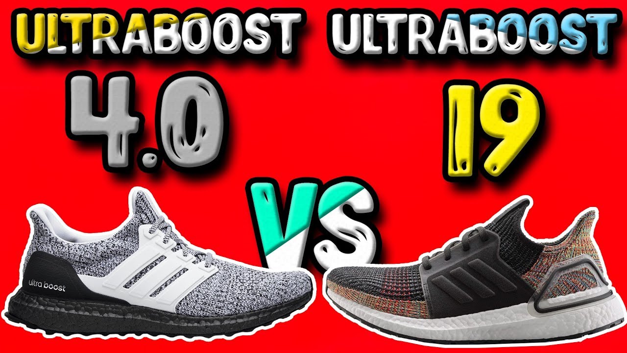 Adidas Ultraboost 4.0 vs Ultraboost 19 