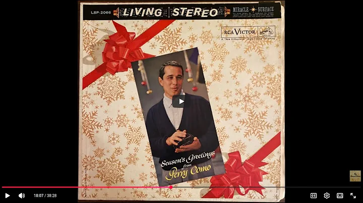 Seasons Greetings from Perry Como