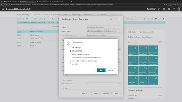 Business Central short video: Export report datasets to XML Document (Out of the box)