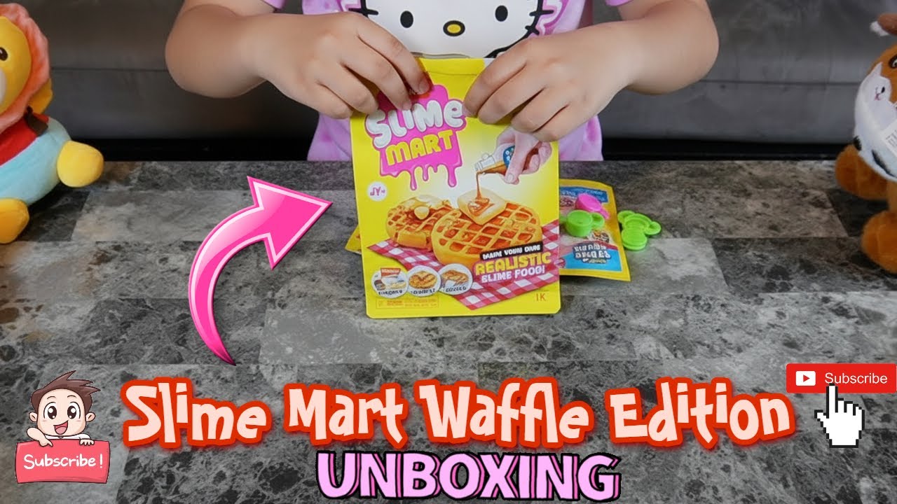 Slime Mart Waffle Edition Unboxing ASMR