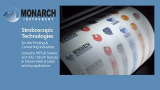 Using a Strobe REPEAT and JOG/DELAY feature for Printing and Converting