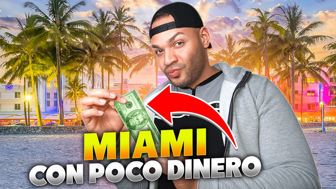 MIAMI con $30 dólares/ todo lo que hice en UN DÍA