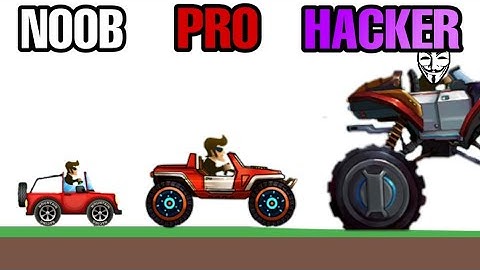 NOOB vs PRO vs HACKER - Hill Race