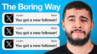 This is Boring, But You’ll Hit 10,000 X/Twitter Followers Fast Profile