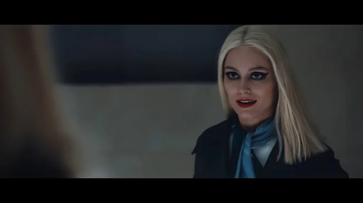 Blonde girl long to pixie cut in Kohler commercial...