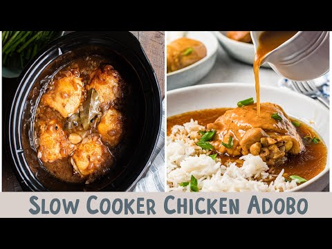 Slow Cooker Chicken Adobo