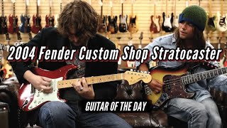 2004 Fender Custom Shop Stratocaster Candy Apple Red | Guitar of the Day