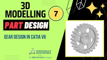 Designing a Gear in CATIA V6 | A Beginner