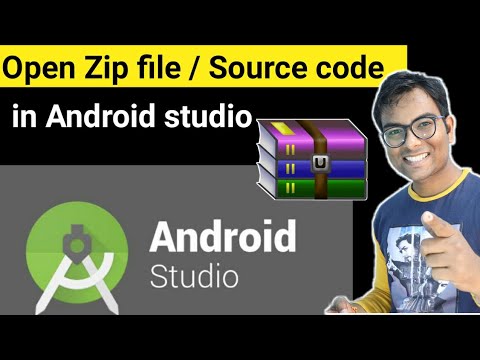 Video: Jak mohu otevřít soubor RAR v Android Studio?