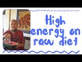 Going raw how to maintain good energy levels