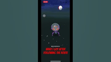 Did I get #zygarde cell after following the route? #shorts #pokemongo #shiny #dewpider #rarepokemon