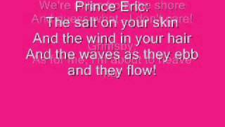 The Little Mermaid: Fathoms Below with lyrics