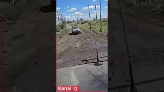 Russia’s “death road” littered with destroyed military equipment after Ukrainian strikes - video