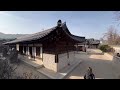 Namsangol traditional garden  seoul korea 