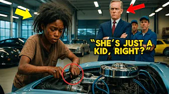"If You Permit, I Will Try" — No One Could Fix the Billionaire’s Engine Until a Homeless Girl Did