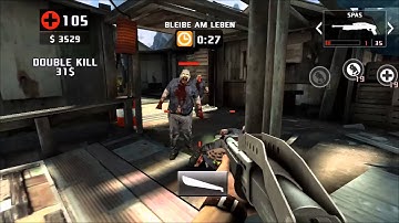 Dead Trigger 2: Weapon Special SPAS vs JACKHAMMER / Android HD Gameplay