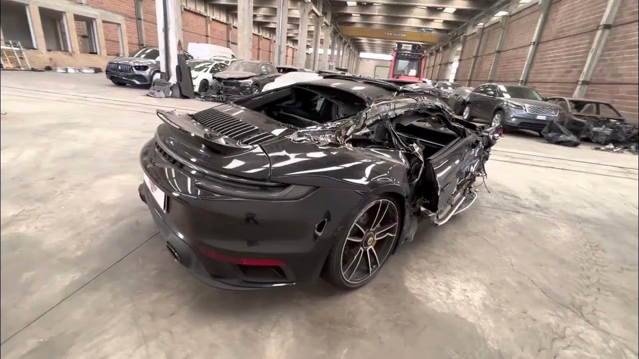 gdmauto_damagedcars 2021 Porsche 911 992 Turbo S YouTube
