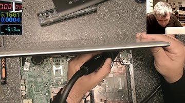 Hp laptop, no power and no, it