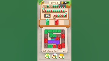 Coffee Mania - Sorting Jam - Level 5 gameplay puzzle brain color sort coffee jam game walkthrough