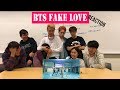 Apricity kpop dancers react to bts  fake love