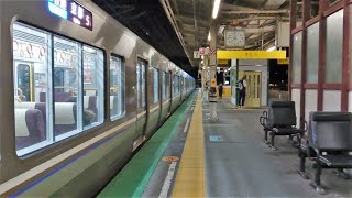 JR西日本 225系100番台 I編成 湖西線 B普通 京都行き  唐崎駅  20221205