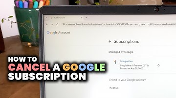How to Cancel a Google Subscription