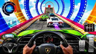 Superhero Car Career Mode – Impossible Mega Ramp Stunts & GT Racing 3D | Android Gameplay screenshot 2
