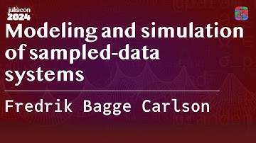 Modeling and simulation of sampled-data systems | Bagge Carlson | JuliaCon 2024