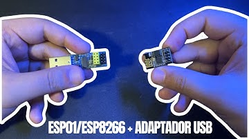 Como usar ESP8266/ESP01 com adaptador USB/Serial + Pinout ESP8266