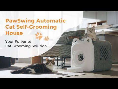 PawSwing Purrring Auto Cat Self-Groomer Commercial for Indiegogo Campaign