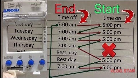 PROGRAMMING THE ON/OFF TIMINGS OF THEBEN TR 610 TOP 2 | DIGITAL TIME SWITCH | MY WORKPLACE VLOG