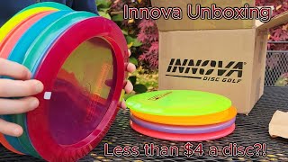 Less than $4/disc?! Innova Factory Seconds - Flash Sale Unboxing #discgolf