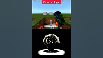 Minecraft logic you be like 😇🥰🤣 #shorts #shortsfeed #gfftanvir #minecraftlogic #viralshorts #scatman