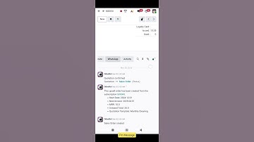 Pin Chatter Message In #odoo #odoo19