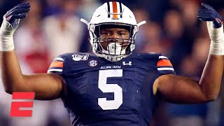 Derrick Brown's college football highlights | Auburn DT | 2020 NFL Draft