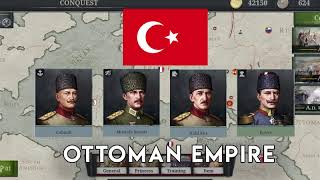 Every Generals in EW6:1914 with each Nations