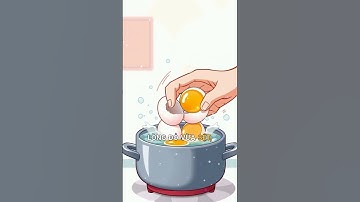 Cách luộc trứng lòng đào chuẩn không cần canh giờ: nước sôi, 6 phút 30s, thả nước đá. #Vnice #ẨmThực