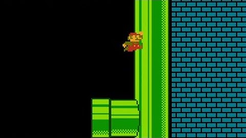 Super Mario Bros. - My First 1-2 Blazit Clip (Glitch)