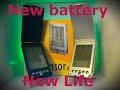 Solderless battery replacment  -  Handspring Edge