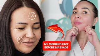 Everyday 9 minutes FULL-FACE  DE-PUFFING anti-aging  massage